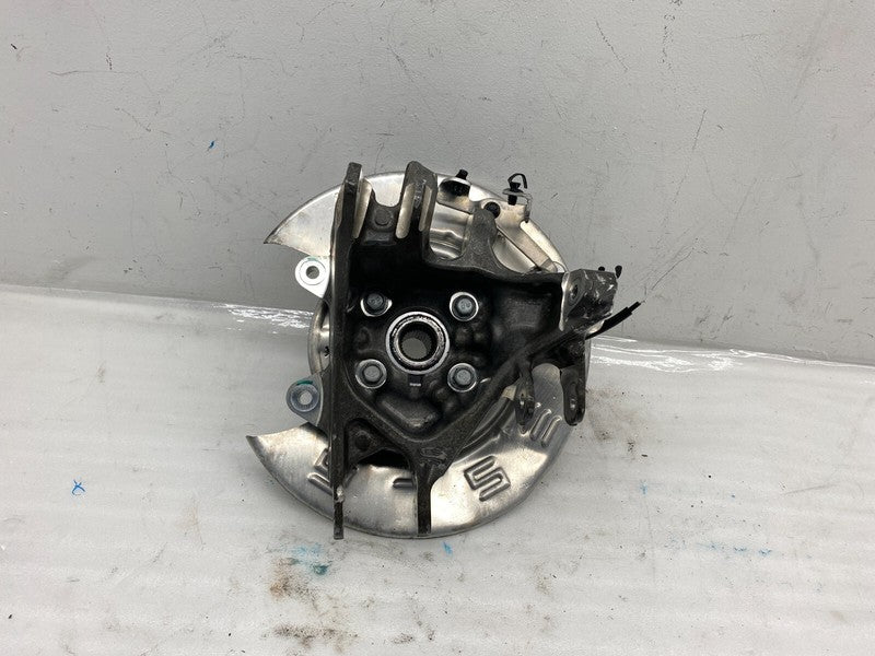 102741100D 16-20 Model X Rear Left Spindle Knuckle w/ Wheel Hub & Dust Shield 1027411-00-D