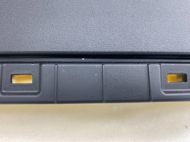 149460898C ⭕ 2020-2023 Model Y Rear Driver Side Upper C-Pillar Trim Panel Left 1494608-98-C