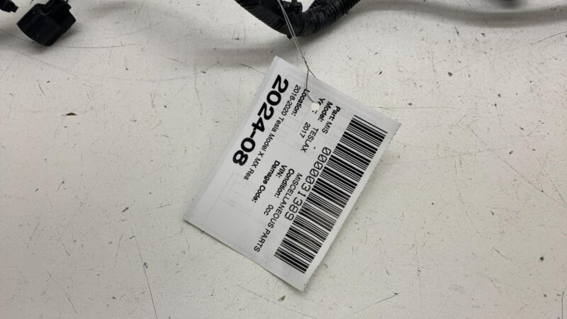 2016-2020 Tesla Model X MX Rear Subframe Chassis SFRR Mando Wiring Harness Cable