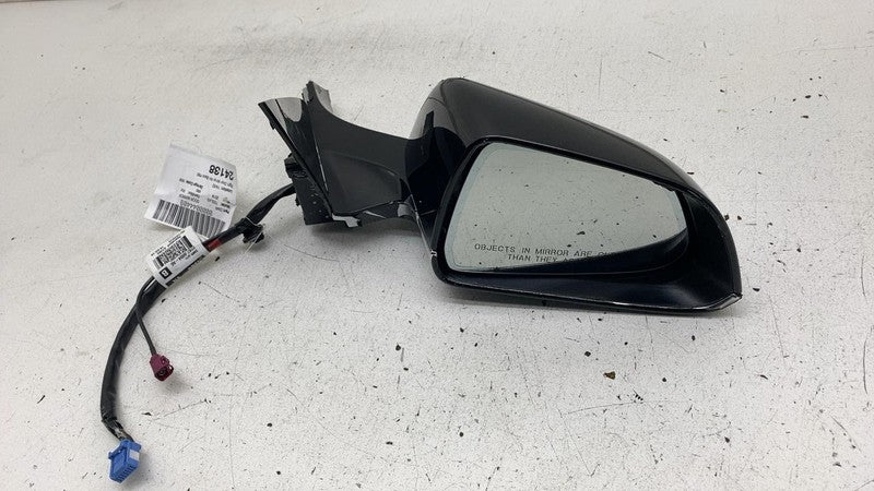 2287.6004.AE ⭕ 2017-2020 Tesla Model 3 Front Right Exterior Rear View Door Mirror Black PBSB