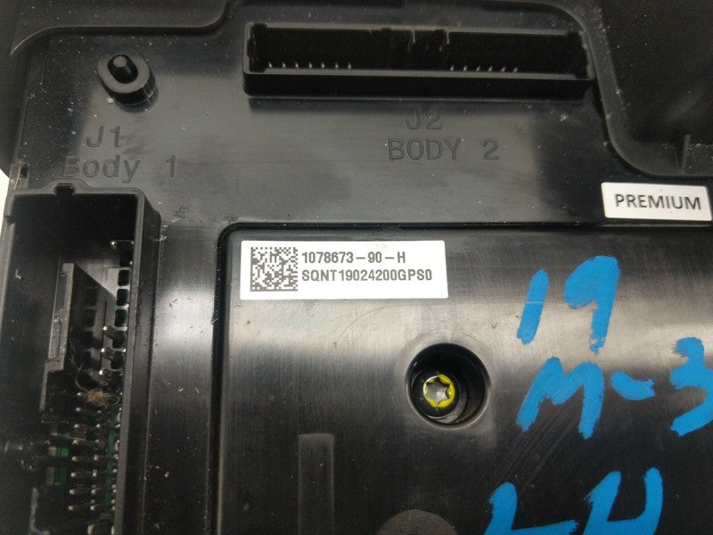 1078673 90 H ⭕ 2017-2022 Model 3 Front Left Low Voltage Body Control Module Unit 1078673-90-H