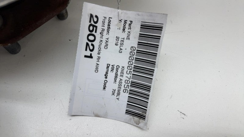 ⭕ 17-23 Model 3 Front Right Spindle Knuckle + Hub (Non-Driven) RH 1044