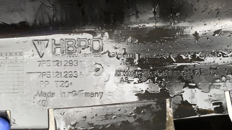 7P0121203D ⭕ 2011-2018 Porsche Cayenne Engine Radiator Cooling Fan Motor A/C Condenser Assy