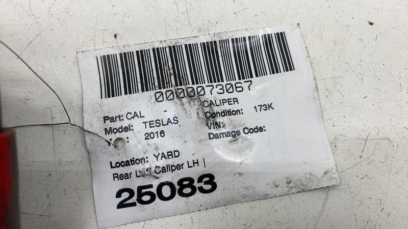 ⭕ 2016-2020 Tesla Model S Rear Side Brembo Caliper w/ Brake Hose Line