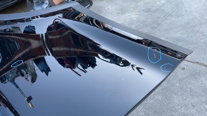 1028790-00-K ⭕ 2016-2024 Tesla Model X Rear Driver Side Falcon Door Shell Panel LH Black PBSB