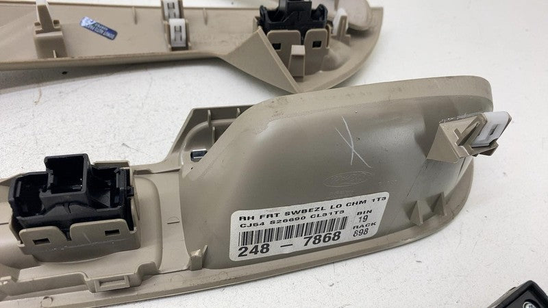 F1ET 14A132 AC 2013-2018 Ford C-Max Set of 4 Front & Rear Left & Right Master Window Switch OEM