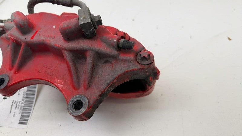 ⭕ 2012-2020 Tesla Model S Front Driver Side Caliper Red w/ Brake Hose