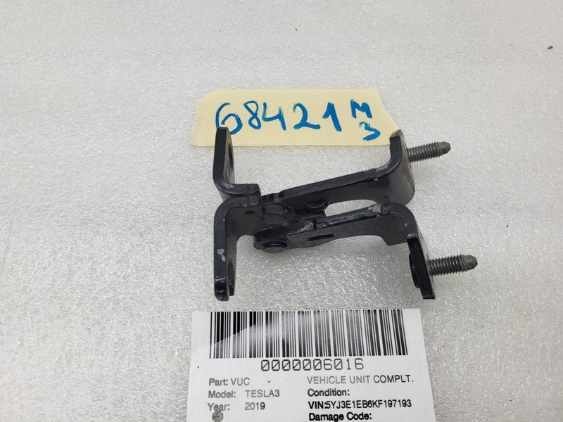 ⭕ 2017-2023 Tesla Model 3 Rear Passenger Side Door Upper Hinge Right RH Assembly