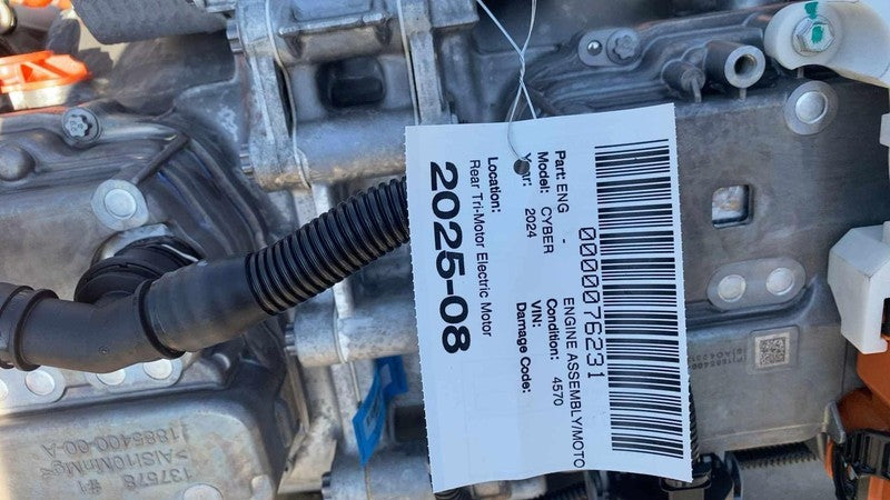 1940000 B2 B ⭕ 24-25 Cybertruck Rear Tri-Motor Electric Drive Unit w/ Subframe 1940000-B2-B