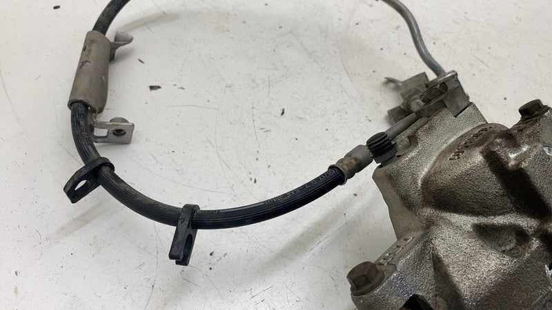 ⭕ 2007-2018 Jeep Wrangler Front Driver Side Caliper w/ Brake Hose Line Left OEM