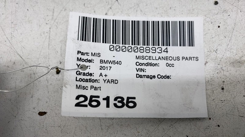 ⭕ 2017-2023 BMW 540i Right Side Center Subwoofer Audio Speaker RH 6513