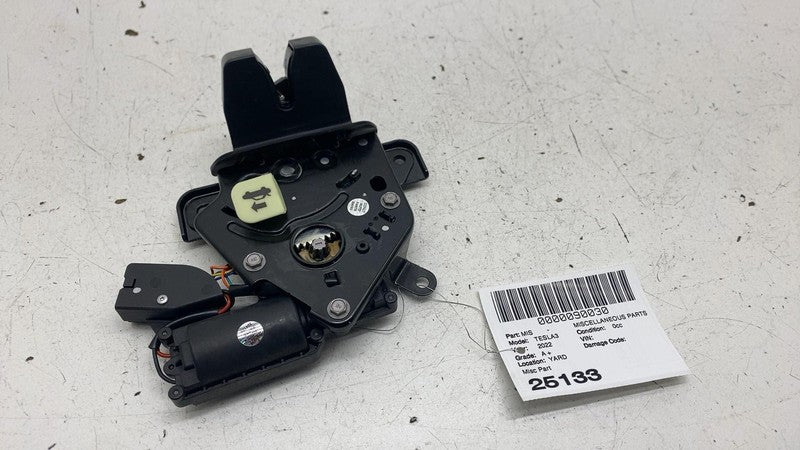 ⭕ 2017-2023 Tesla Model 3 Rear Liftgate Tailgate Trunk Lid Lock Latch