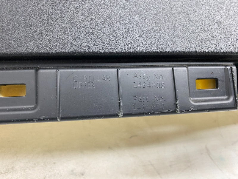 1494608 00 F ⭕ 2020-2023 Model Y Rear Driver Side Upper C-Pillar Trim Panel Left 1494608-00-F