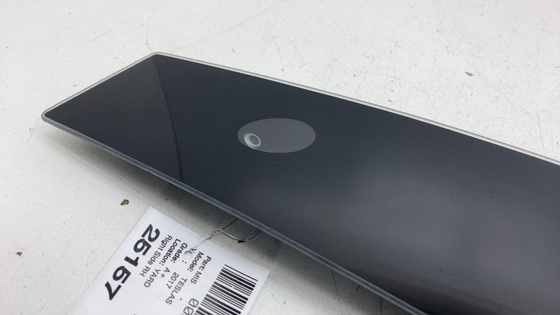 ⭕2016-2020 Tesla Model S Right B-Pillar Applique Glass Trim Molding 10