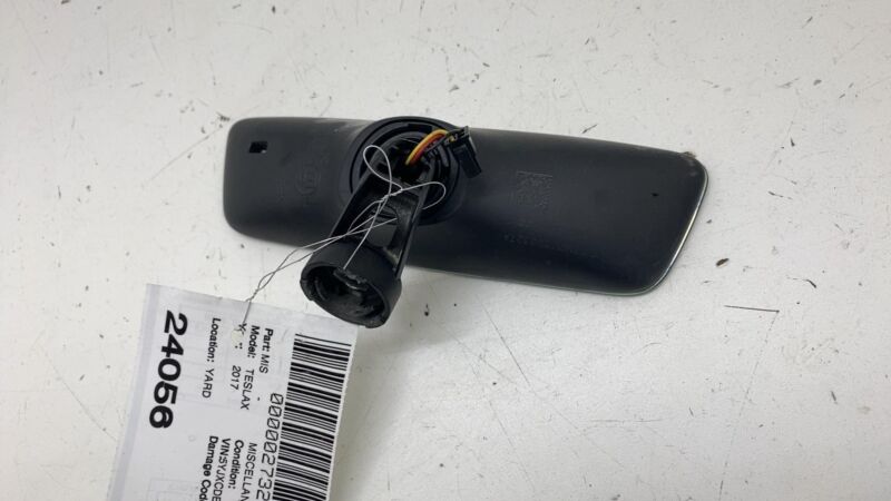 2016-2020 Tesla Model X MX Interior Rear View Mirror Triple Camera Type Assembly