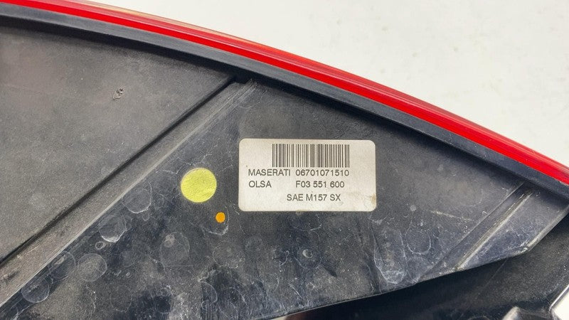 6701071510 ⭕ 14-21 Maserati Ghibli Rear Driver Side Outer Taillight Lamp Left LH 6701071510