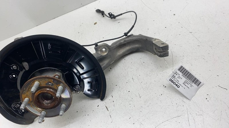 ⭕16-20 Model X Front Left Knuckle w/ ABS Sensor & Rotor Shield AWD 102