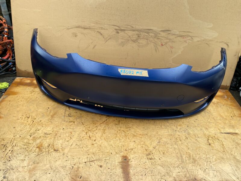 149374500A 2020-2023 Tesla Model Y MY Front Bumper Cover Assembly Deep Blue Metallic - PPSB