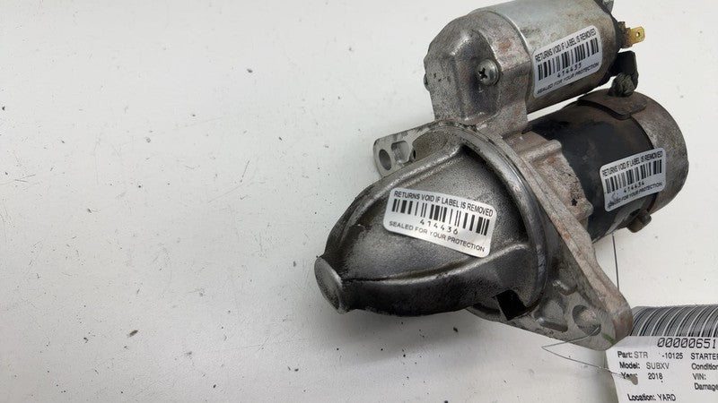 ⭕ 2018 2019 Subaru XV Crosstrek Starter Motor Assembly