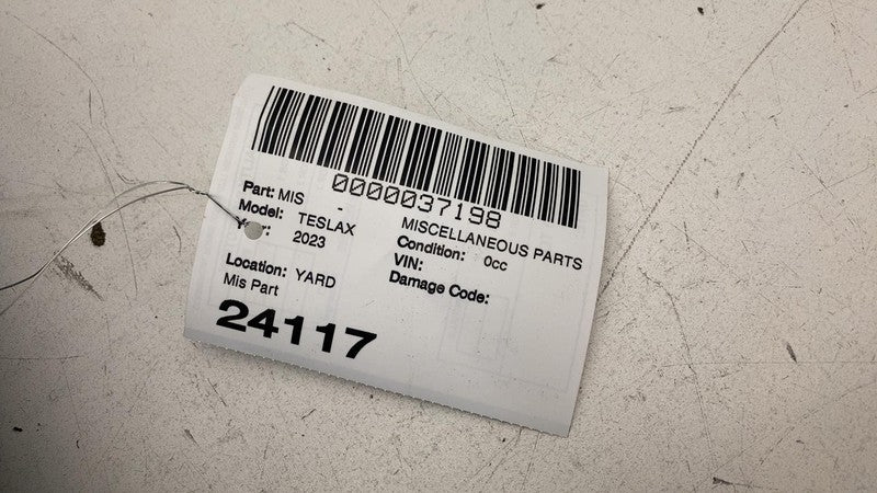 165972989B ⭕ 21-24 Tesla Model X Falcon Door Rear Left Garnish Trim Assembly 1659729-89-B
