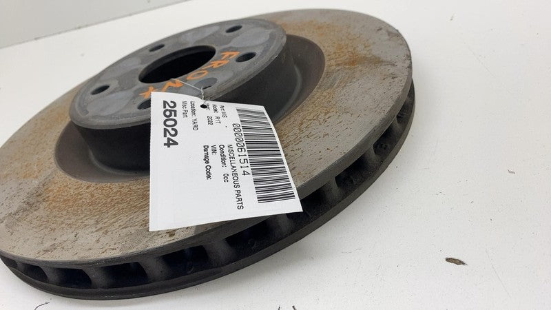 ⭕2022 2023 2024 Rivian R1T R1S Front Left or Right Brake Disc Rotor Assy LH = RH