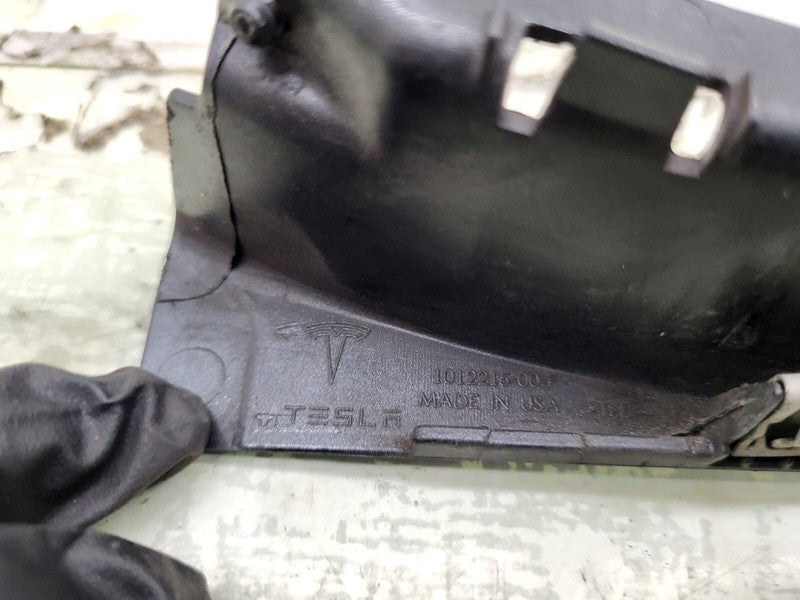 101221500F ⭕ 12-25 Model S Driver Side Rocker Panel Scuff Plate Molding Left 1012215-00-F