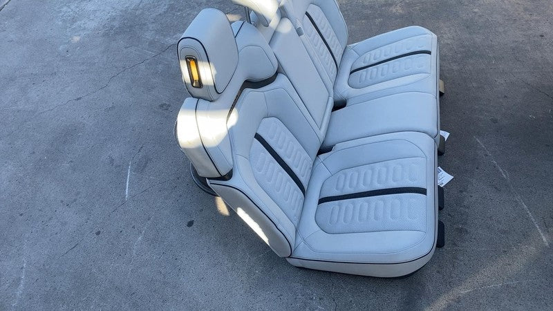 ⭕2022-2024 Rivian R1T Front Left & Right + Rear 2nd Row Leather Seat O