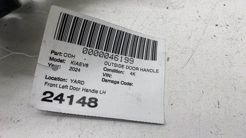 2022-2024 Kia EV6 Front Driver Side Exterior Door Handle Outside Left Gray - KLG