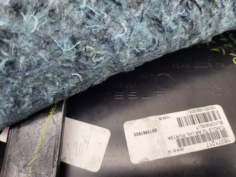 600613371L ⭕ 12-20 Tesla Model S Rear Left Interior Door Panel Trim Card Cover 6006133-71-L