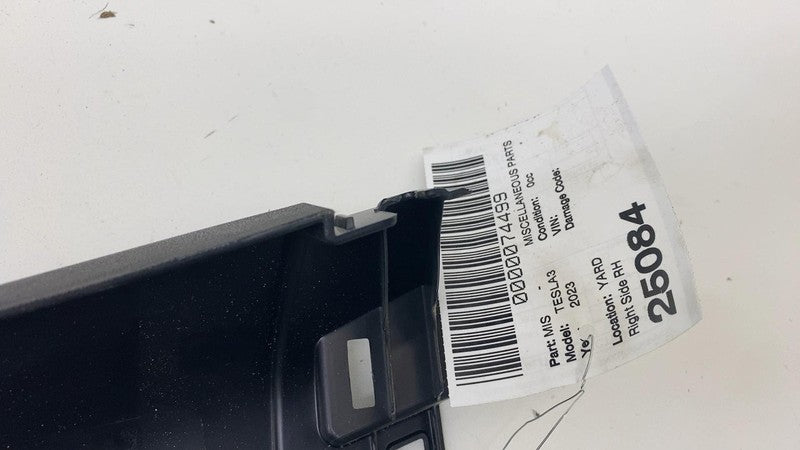 108629900L ⭕ 2017-2023 Tesla Model 3 M3 Right B-Pillar Lower Trim Cover Panel 1086299-00-L