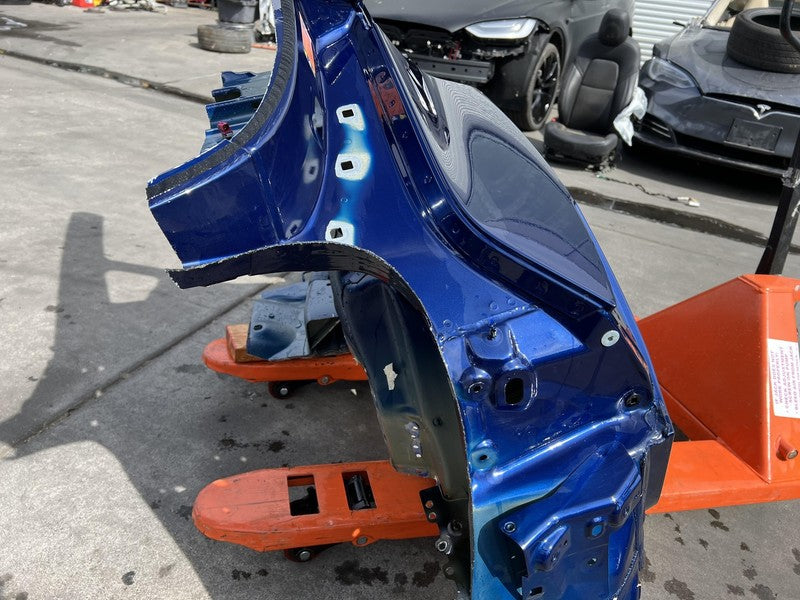 ⭕ 2017-2020 Tesla Model 3 Rear Right Quarter Panel Structural Cut Out Blue PPSB