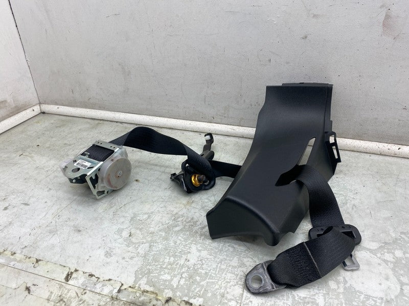 102313600C ⭕ 12-15 Model S Rear Left C-Pillar Middle Trim Cover w/ Seat Belt 1023136-00-C