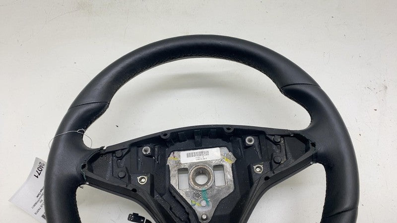 ⭕ 2012-2020 Tesla Model S Leather Steering Wheel Heated Black 1036774-