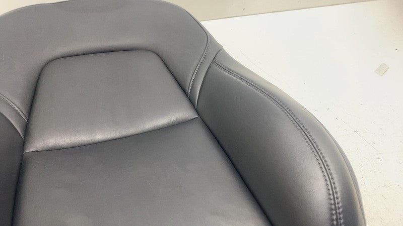 ⭕ 17-23 Tesla Model 3 Front Driver Side 1st Row Seat Upper Cushion Bla