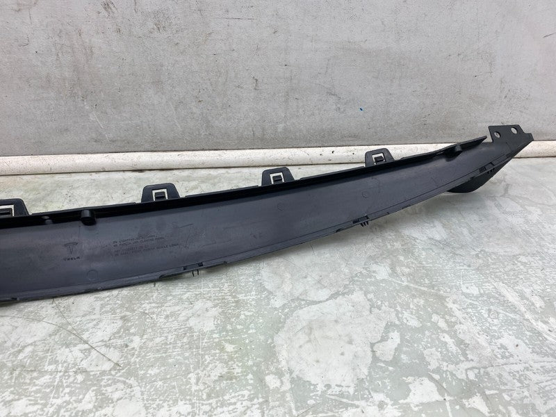 104774000H ⭕16-20 Model X Front Bumper Lower Fascia Grille Closing Panel Black 1047740-00-H