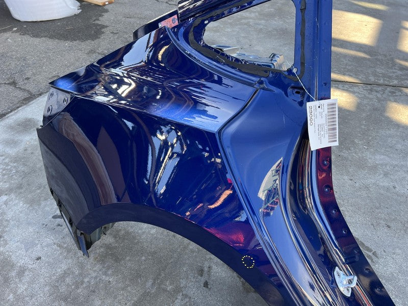 ⭕ 2017-2020 Tesla Model 3 Rear Right Quarter Panel Structural Cut Out Blue PPSB