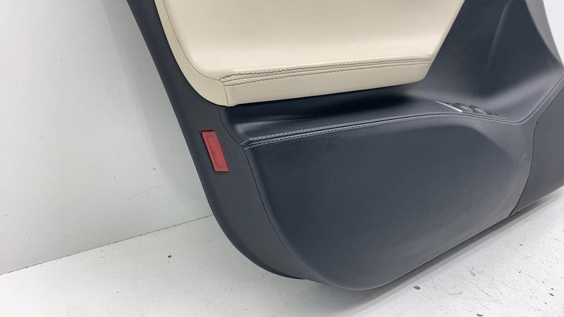 ⭕ 12-20 Tesla Model S Front Driver Side Interior Door Panel Trim Card