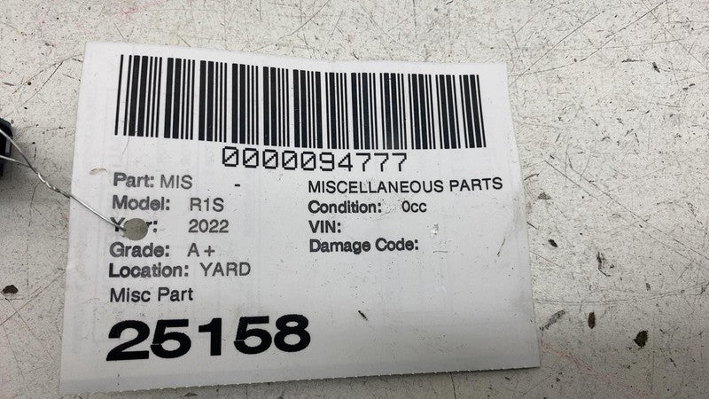 ⭕22 Rivian EDV-700 Truck Dash Comfort Control Module Unit Brain ECM C1