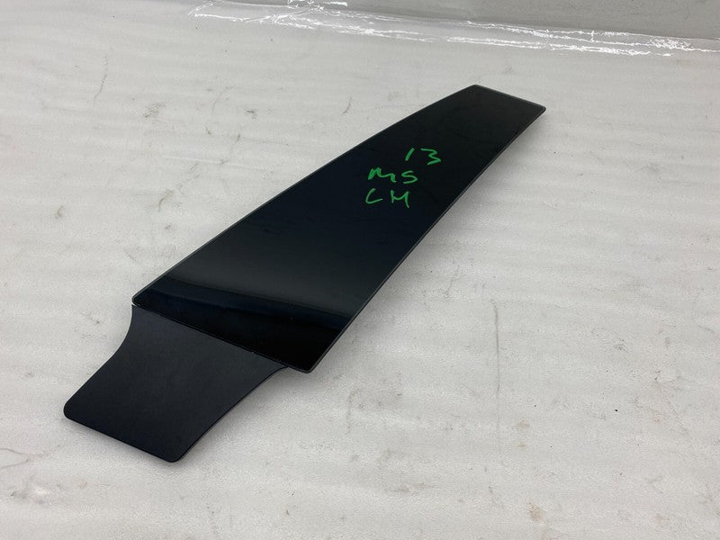 14942 ⭕ 2012-2015 Tesla Model S Driver Side B-Pillar Molding Applique Glass Trim Left