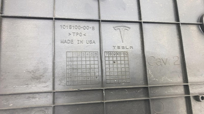 ⭕ 2012-2015 Tesla Model S Front License Plate Holder Bracket Frame 101