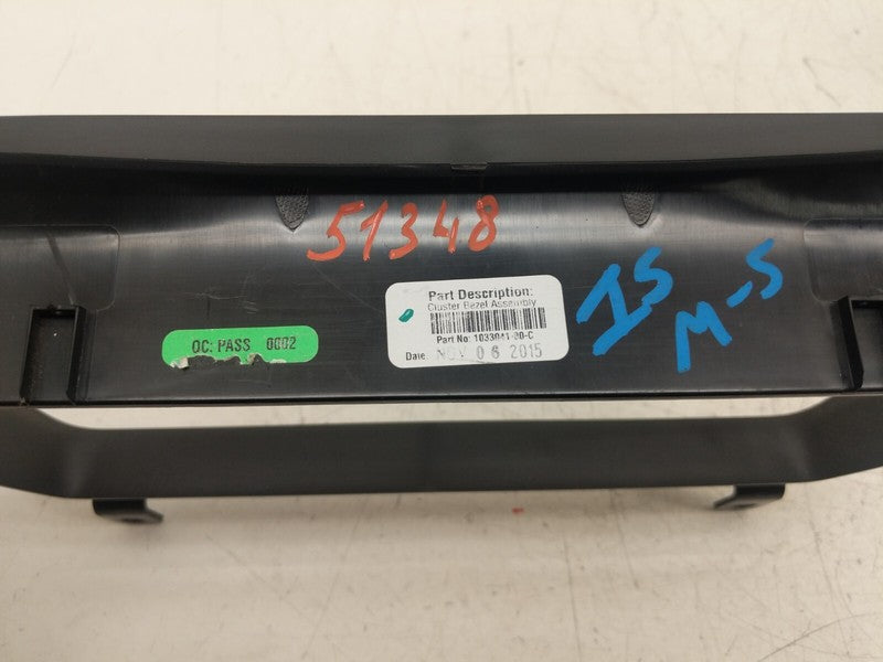 ⭕ 12-20 Model S MS Speedometer Gauge Trim Instrument Cluster Bezel 103