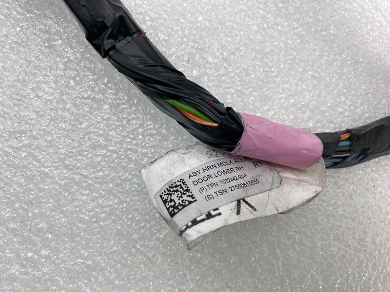 1032442 90 F ⭕2016-2020 Tesla Model X Rear Lower Door Wiring Cable Harness Right 1032442-90-F