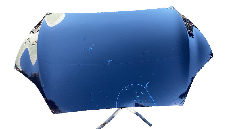 2012-2015 Tesla Model S Front Bonnet Hood Shell Panel w/ Insulation Liner - Blue