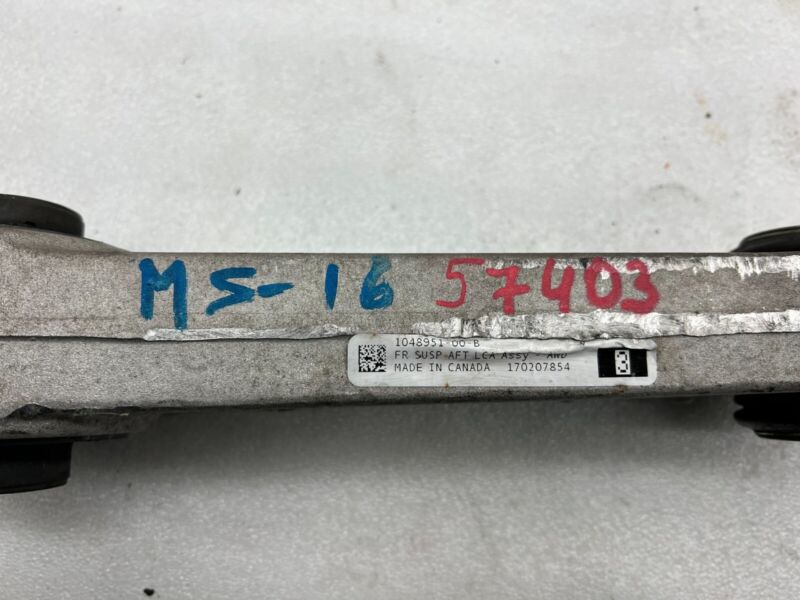 2012-2016 Tesla Model S Front Suspension Control Arm Assy LH/RH 1048951-00-B OEM