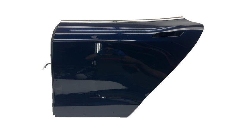 ⭕2012-2015 Tesla Model S Rear Driver Side Door Shell Panel Left LH Blu