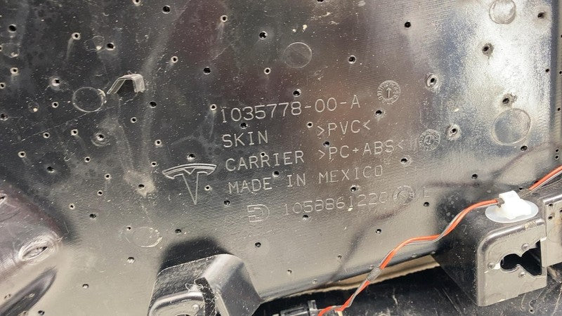 1035778-00-A ⭕ 2016-2020 Tesla Model X Front Left Interior Door Panel Trim Card 1035778-00-A