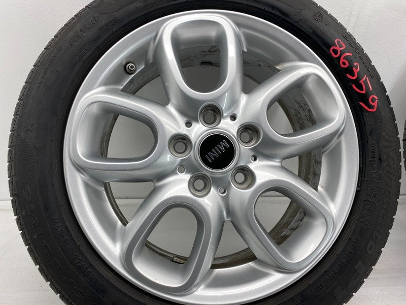 ⭕ 14-22 Mini Cooper Wheel Rim Silver 16" inch 16x6.5 w/ Tire 195/55 x2