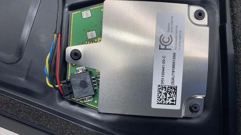 ⭕17-23 Model 3 Right B-Pillar Applique Glass Trim Molding w/ Camera 11