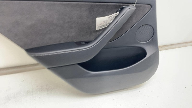 1588128-91-B ⭕ 21-23 Tesla Model 3 Rear Side Interior Door Panel Trim Card Left 1588128-91-B