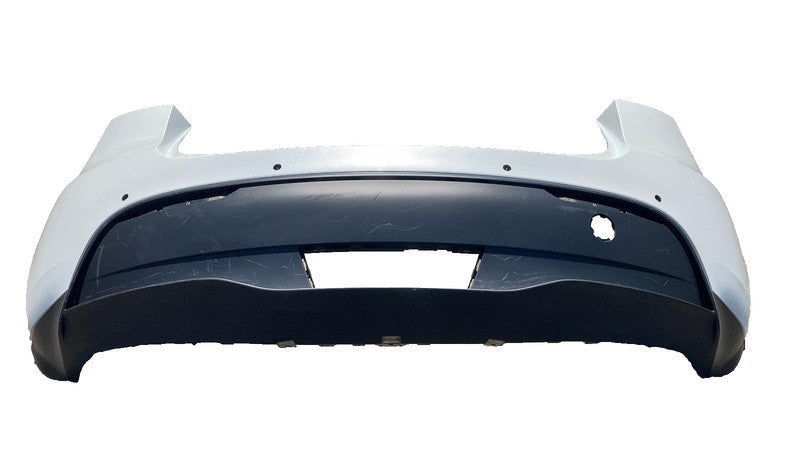 ⭕ 20-22 Tesla Model Y Rear Bumper Cover w/ Lower Valance White PPSW 14